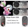 Unbranded Remote Key Fob Battery fits ACURA Key Fob -