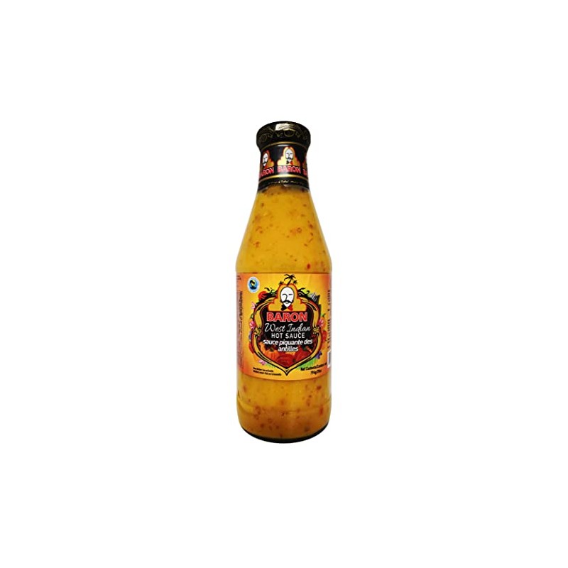 Baron West Indian Hot Sauce - 28 fl.oz