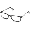Foster Grant Men's Kramer e.Reader Reading Glasses (Matte Black, 2.50)