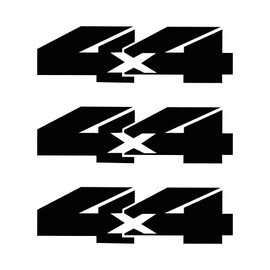 Sticker 4x4 Offroad Sport Panda Sisley SUV Car (Black)