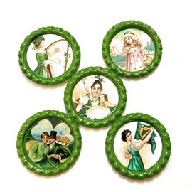 St. Patricks Day Magnet Set (Green Set)