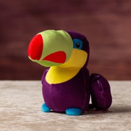 Plush Toy Wonderland New 6 Inch Toucan Squishy Stress Relief Toy - Valentine's Day Gift - Soft Plush