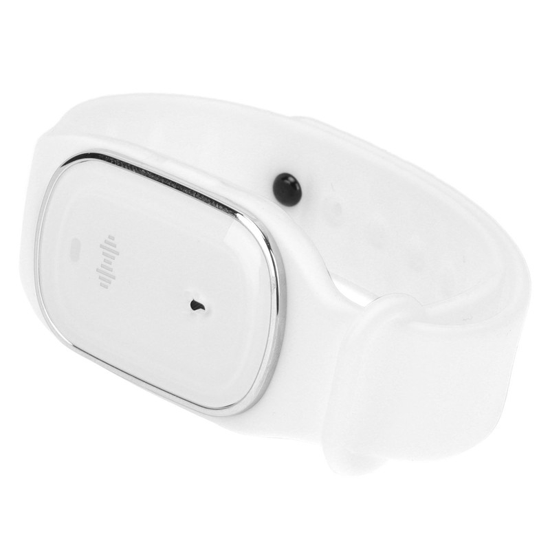 Outdoor Mosquito Repellent Bracelet Ultrasonic AntiMosquito Wristband for Children Adult(White