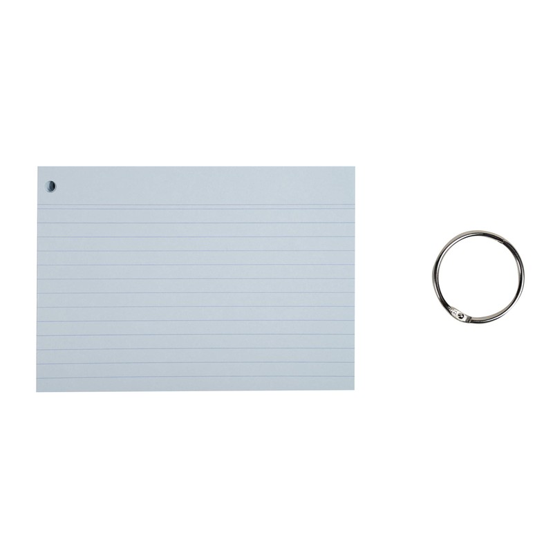 Exacompta - Ref 10340E - Bristol Revision Flashcards with Ring