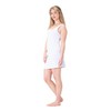 BestSale247 Women's Underdress with Wide Straps Short Approx. 90 cm