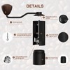 MAVO Manual Coffee Grinder, Wizard Hand Coffee Grinder, Capacity 25g