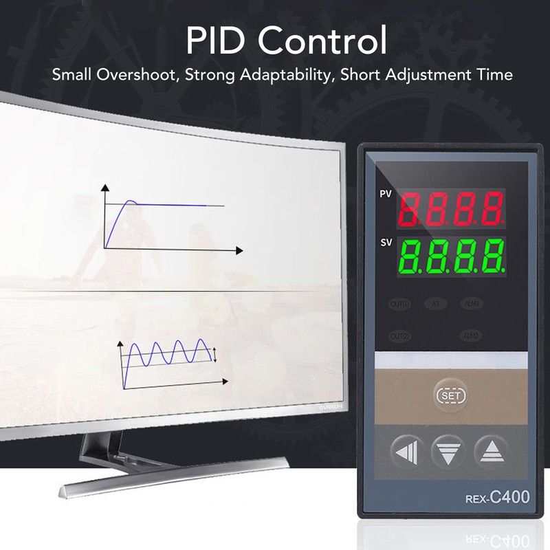 Smart Temperature Controller Digital Display High Accuracy PID Control Thermostat