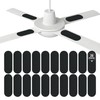 20-Piece Ceiling Fan Air Filter Pack, Fragrance-Free Activated Coconut Shell