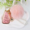 YILINXI Compatible with Chevy Key Fob Cover with Pom Pom