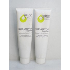 JUICE BEAUTY GREEN APPLE PEEL SENSITIVE EXFOLIATES & BRIGHTENS 0.5 OZ NWOB 2PCS