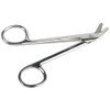 Medline Angled Wire Cutter Scissors, Nonsterile, Single-Use, Serrated, 4.5 Inches,