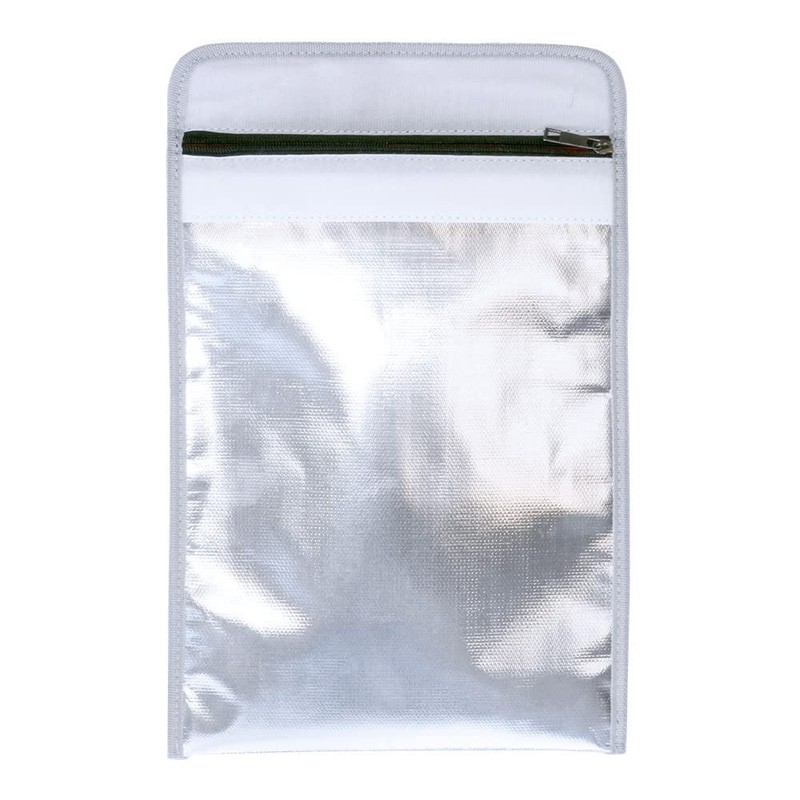 Rottner Flame Retardant Document Wallet DIN A4 Zip Fastener