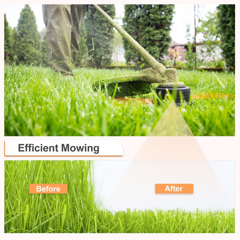 GreatBuddy 6-Pack WA0010 Weed Eater String Compatible with Worx Select