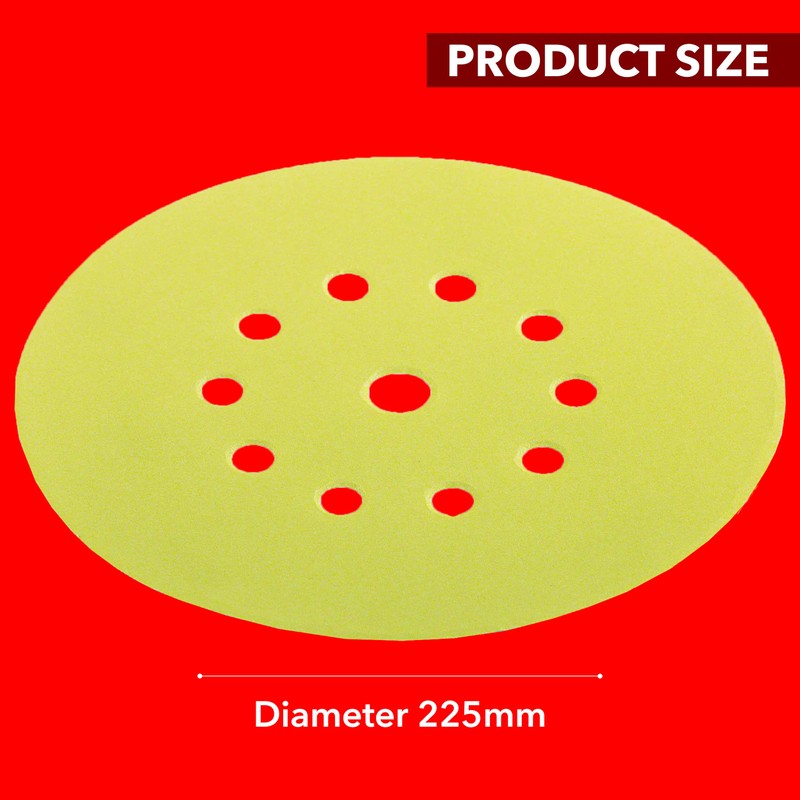 Flex - Sandpaper Xtreme 225mm 25 Sheet Pack, P220 Grit