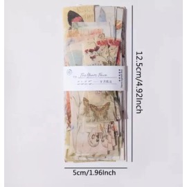 Unbranded 15pcs Botanical Gardens Opaque Washi Stickers- Scrapbooking/J