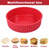 KOLUTI Nonstick Silicone Tortilla Warmer Container, 10 Inch Taco Storage