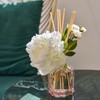 COCORRÍNA Reed Diffuser - Peony Garden 8.5oz Flower Reed Diffuser