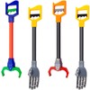 Lewtemi 4 Pcs Interactive Grabber Claw Robot Arm Pack Reacher