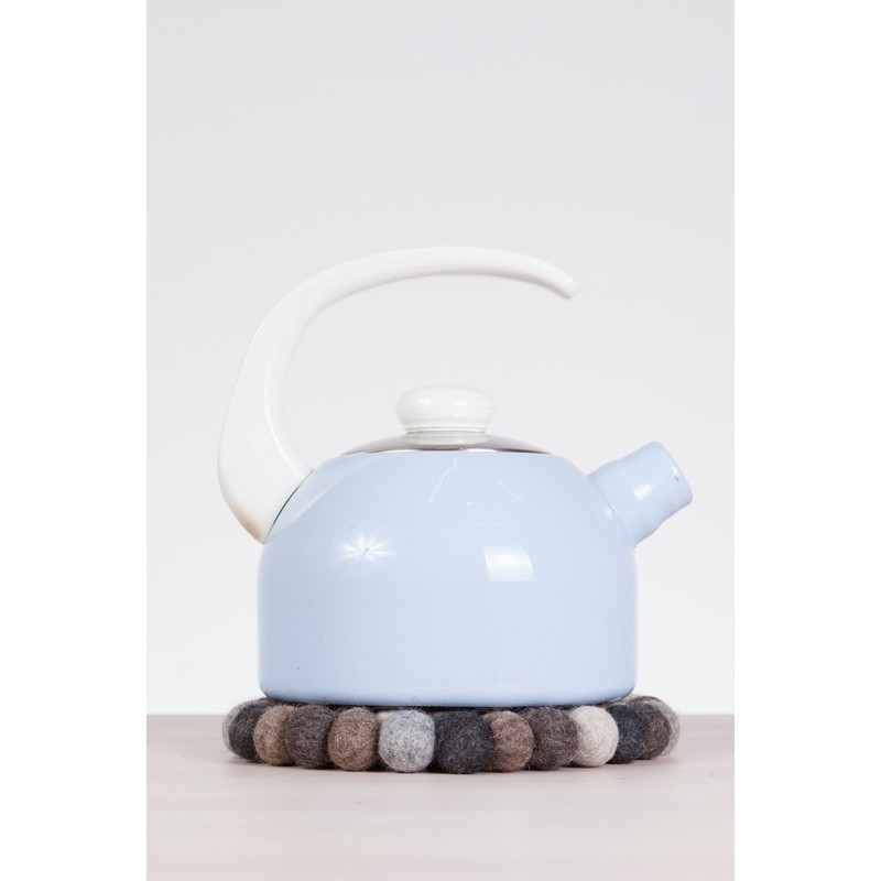 myfelt Néla Felt Ball Pot Rest Round Virgin Wool –