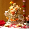 Indian Idol Marigold Garland Mala Hindu Temple Mandir Diwali Pooja