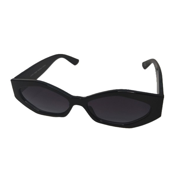 London Design Womens Sunglasses -Hexagonal Cat Eye Slim Frames -Choice