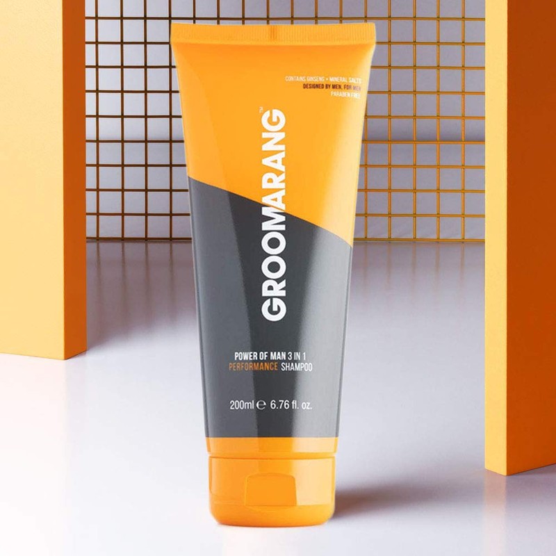 Groomarang Mens Shampoo - ‘Power of Man’ 3 in 1