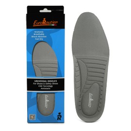 Universal Antistatic ESD Insoles, Comfort Insoles for All Shoes (37 EU)