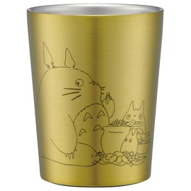 Skater STCV1-A Thermal Insulated Convenience Store Coffee, Stainless Steel Tumbler, 8.5 fl oz (240 ml), Small, My Neighbor Totoro, Nuts