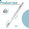 DHSWNNG Square spindle 8 mm x 150 mm, handle pin