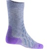 Thermic Women's Trekking Ultra Cool Linen Socks, Grey-Purple, EU 39-40,