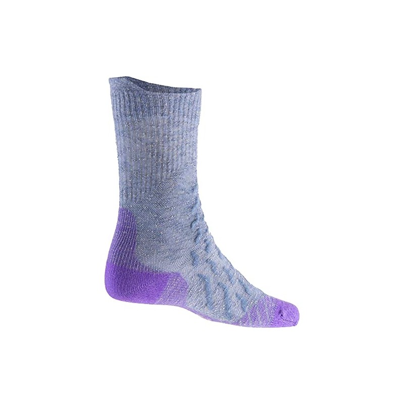 Thermic Women's Trekking Ultra Cool Linen Socks, Grey-Purple, EU 39-40,