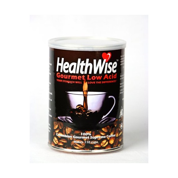 Healthwise Low Acid Coffee - Acid Reflux, Heartburn, Gastro Issues