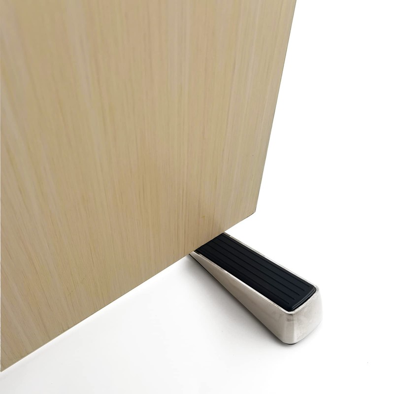 Pack of 2 Door Wedge Burglary Protection Rubber Door Wedge