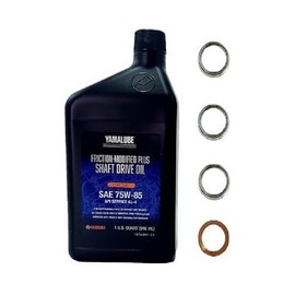 Yamaha Kodiak 450 (2003-2024) all Models Differential/Gear Oil Change Kit 1 Quarts ACC-SHAFT-PL-32/ Washers