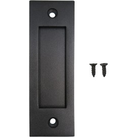 NoBrand 6" Heavy Duty Flush Pull Barn Door Handle - Sliding Flush Pull Door Handle fo