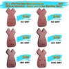 60pcs Black and Decker Mouse Sander Pads, 10 x 40/60/80/120/180/240