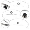 Mikinona 1pc Tempered Glass Pot Lid Transparent Cooking Cover with