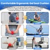 STATABSTA 2PCS Anti Slip Kayak Gel Seat Cushion with Cover,