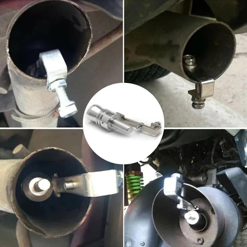 Car Exhaust Turbo, Exhaust Sound Enhancer, Car Turbine, Exhaust Muffler