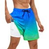 Resiprolty Mens Swim Trunks with Compression Liner Quick Dry Bathing