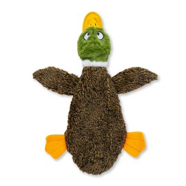 Best Pet Supplies Squeaky Dog Toys with Soft Durable Fabric for Small, Medium and Large Pets Interactive Toy for Indoor Play, Supports Active Biting and Play - 1Wild Duck, Medium