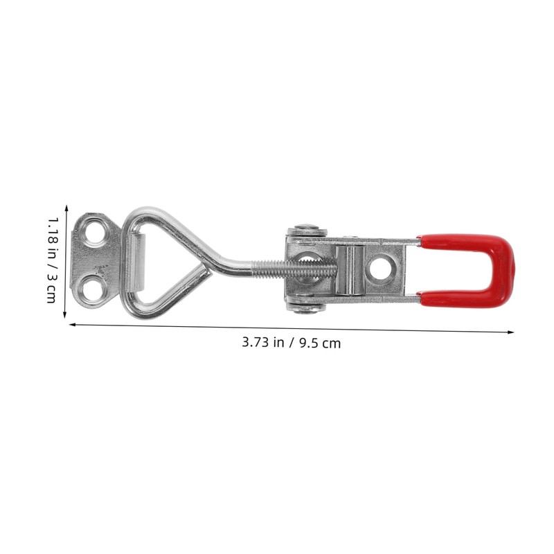 VILLFUL 2pcs Adjustable Heavy Duty Toggle Clamp Stainless Steel Drawer