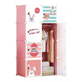 Comercio Armario Infantil Mueble Juguetero 8 Puertas 1 Colgante