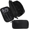 Fogman Makeup Pouch, Large Capacity, 3 Layers, Functional, Compact, Organizable,