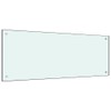 vidaXL Kitchen Backsplash - Tempered Glass Protective Wall in Classic