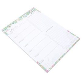 Operitacx Magnetischer Notizblock Kühlschrank Magnetischer Einkaufslistenmagnet Magnetischer Zeitplan-notizblock Einkaufsliste Für Magnetkühlschränke Magnetische Einkaufsliste Papier