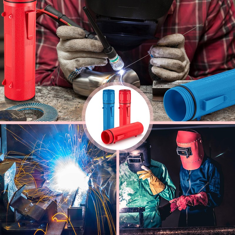 Zonon 2 Pcs Welding Rod Storage Tube 14 Inch Stick