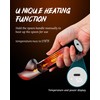 Active heating thermostatic ice cream scooper Easy Scooping for hard