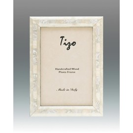 Tizo 4 x 6 Inch Occean Pearls Wood Picture Frame Made in Italy…