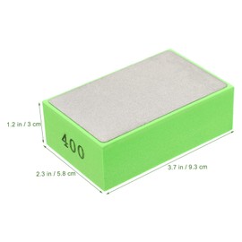 Operitacx Diamond Hand Polishing Pad Grit for Concrete and Marble Durable Sanding Block for Tile and Polishing High Brightness